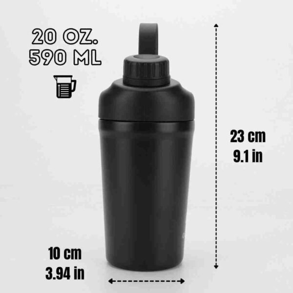 Ozizo M63 Insulated Protein Shaker with Mixing Spring, Carton (24 units per color) - Image 7