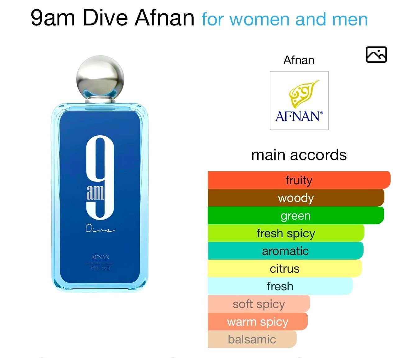 AFNAN 9 AM ⏰ 100ML M - Image 2